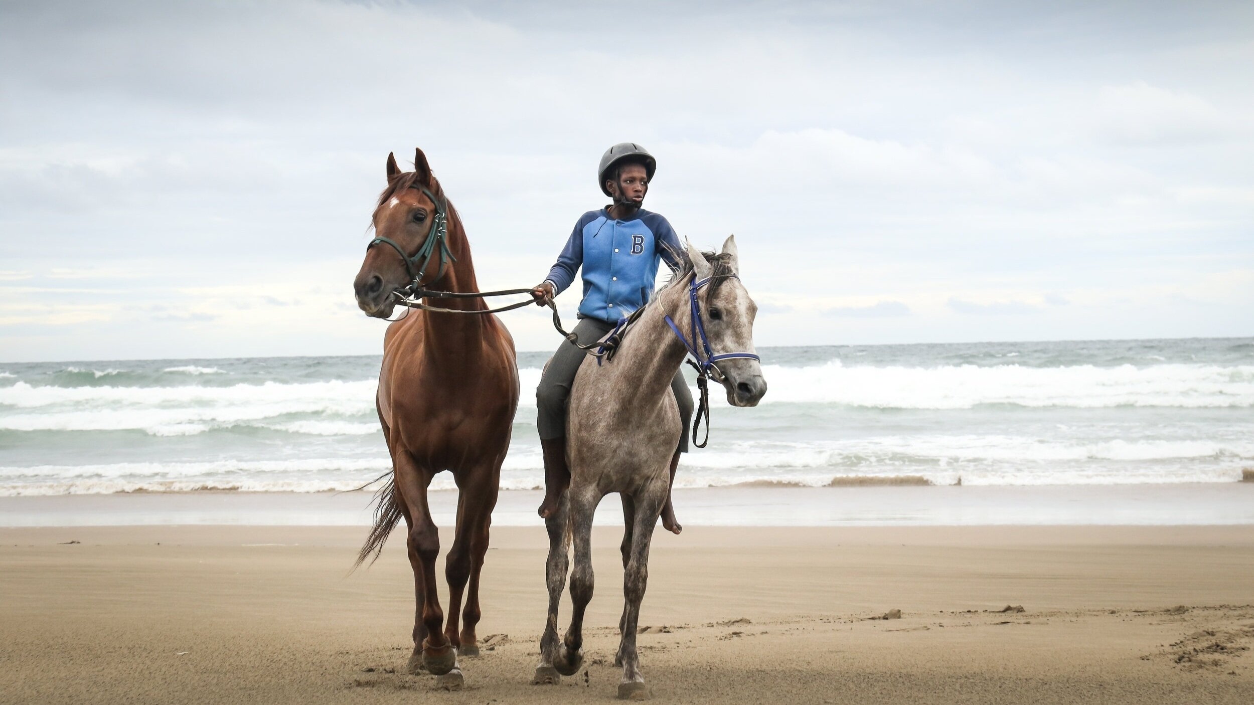   Lubabalo Gibson, a young Xhosa jockey, on South Africa’s Wild Coast  