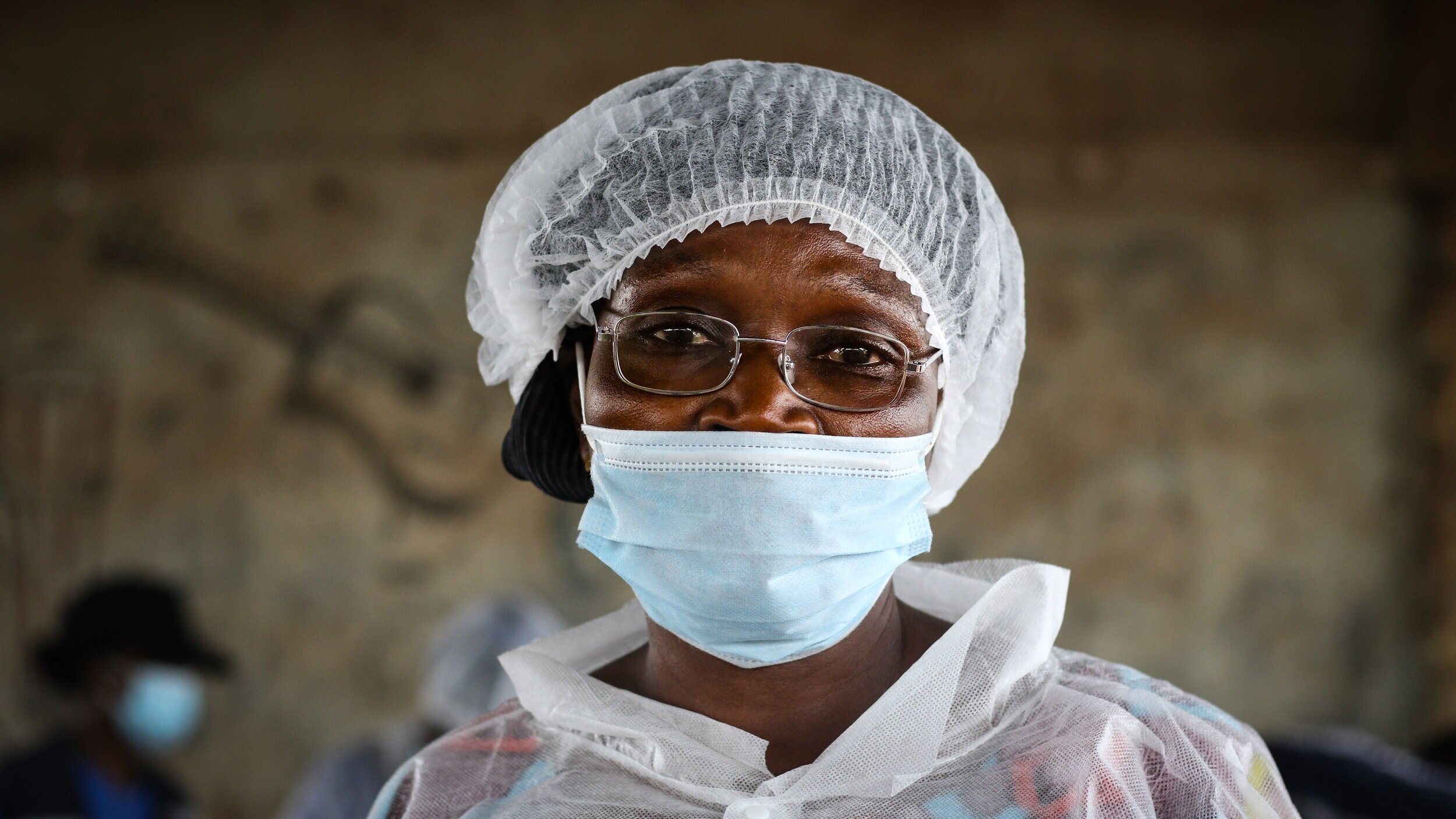   Josephine Kamara, a vaccinator during the 2021 Ebola epidemic in Guinea  