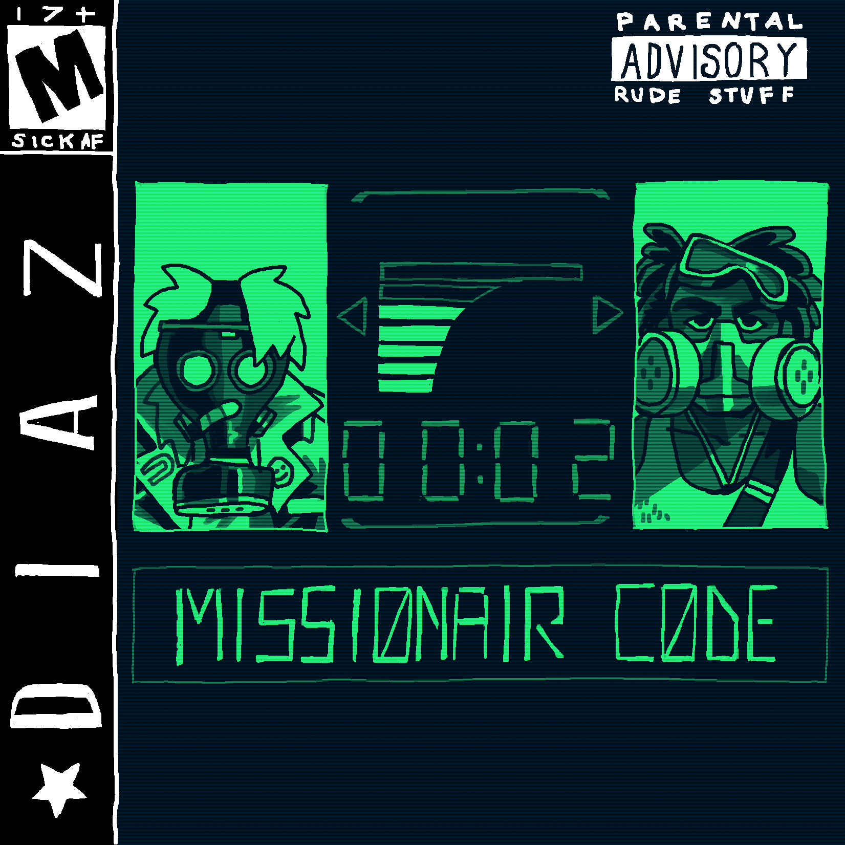 MISSIONAIR CODE, album cover, 2019