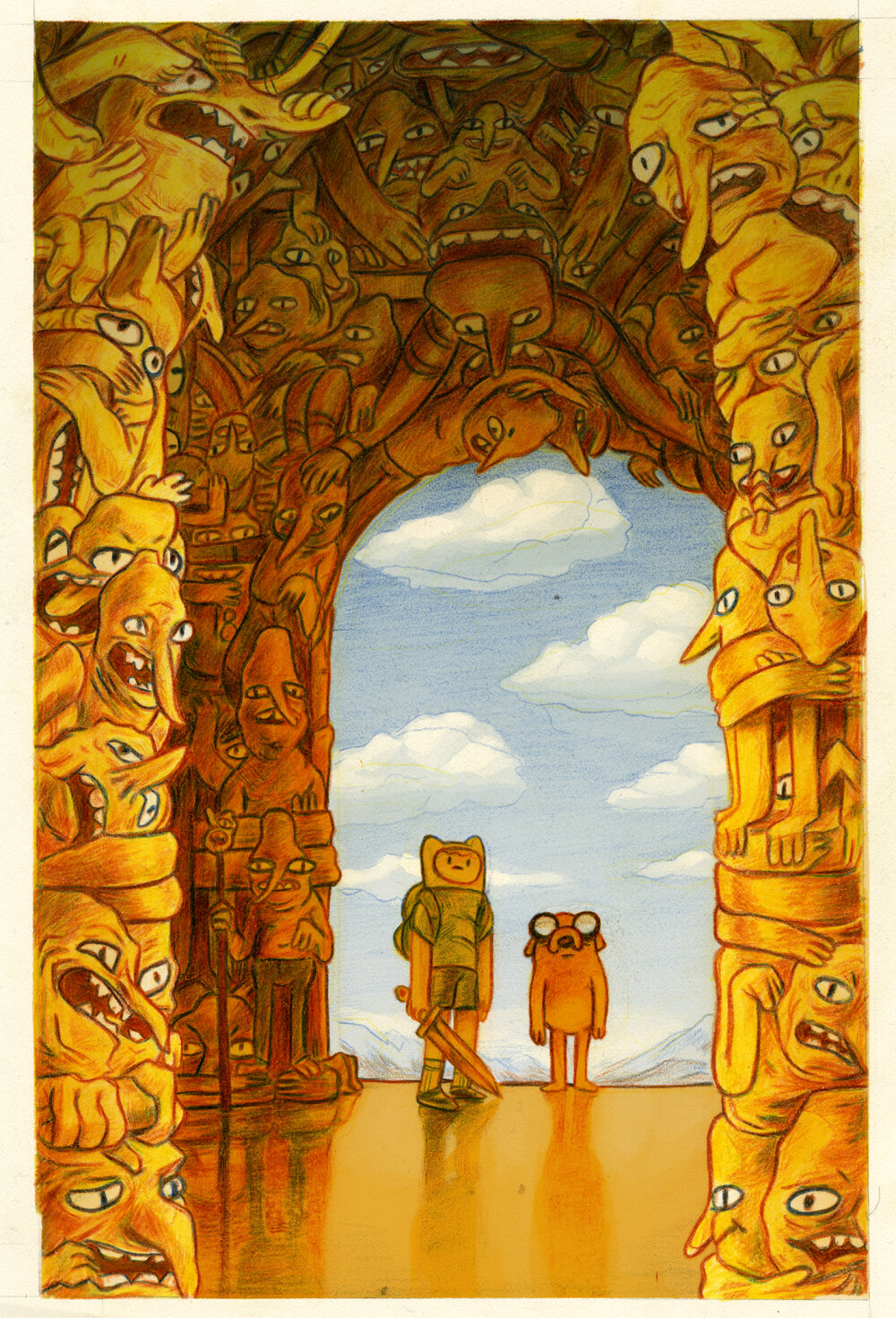 Cover for BOOM! Adventure Time Comics, 2013, AD Shannon Watters