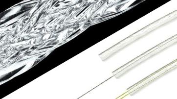 Braided light guides for very large features and drops of up to 30m. A single MDI illuminator can power 60 of these light guides