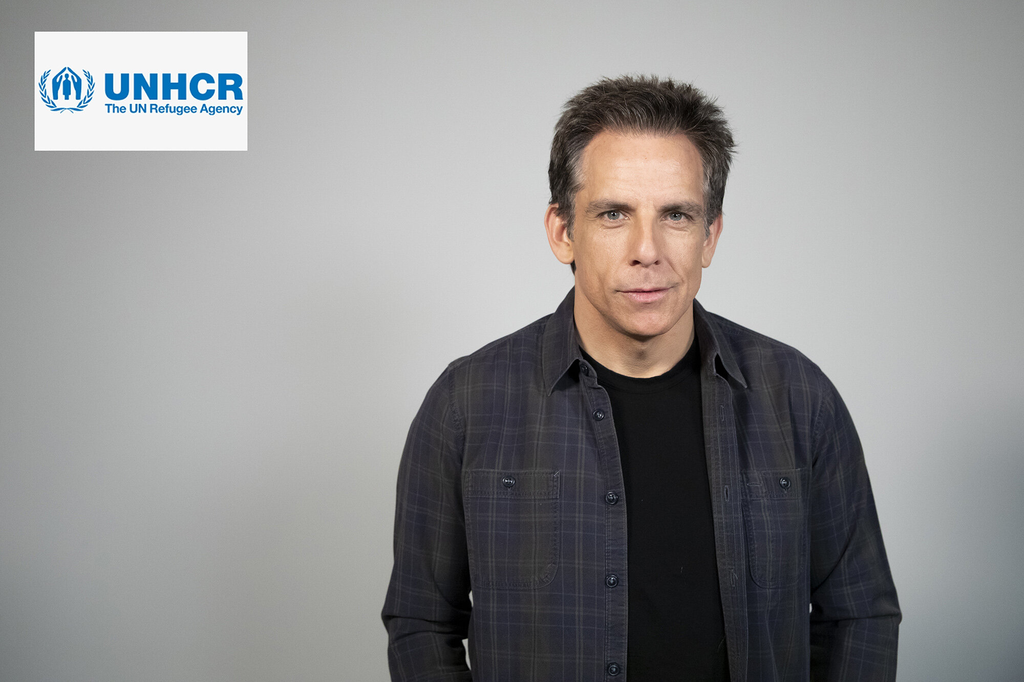 Actor Ben Stiller for the UNHCR.