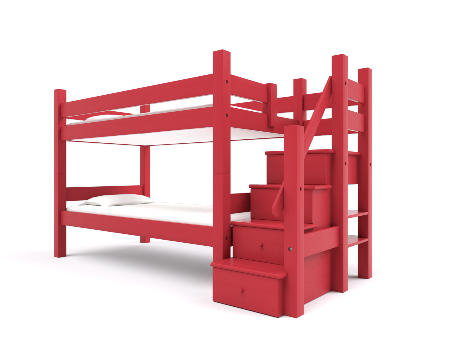 Sy Bunk Beds Quality, Wooden Bunk Beds With Steps