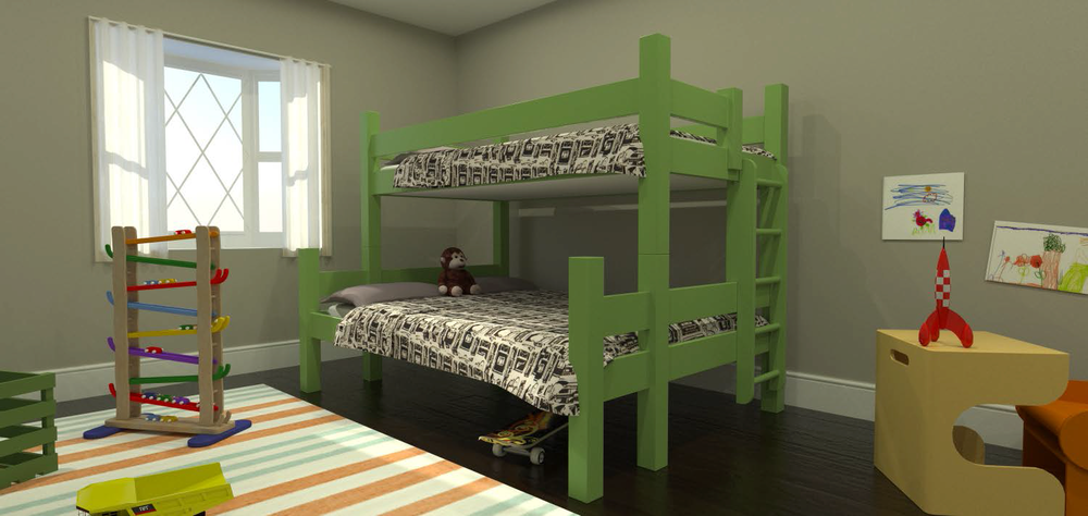 Extra Long Bunk Beds Great For Tall, Extra Long Loft Beds