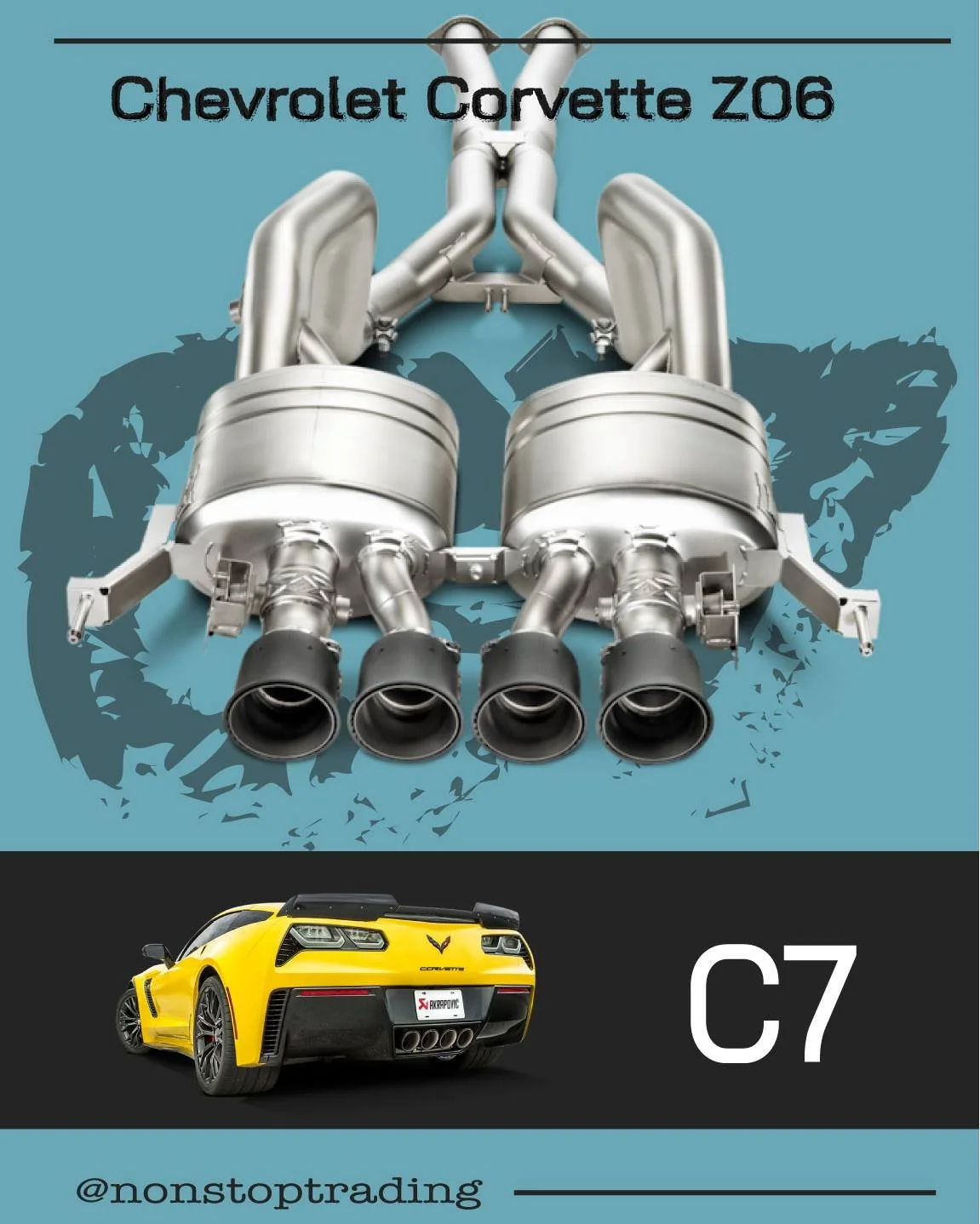 Chevrolet Corvette Z06 (C7) 2014+

#akrapovic #akrapovicexhaust #Corvette #corvettez06c7