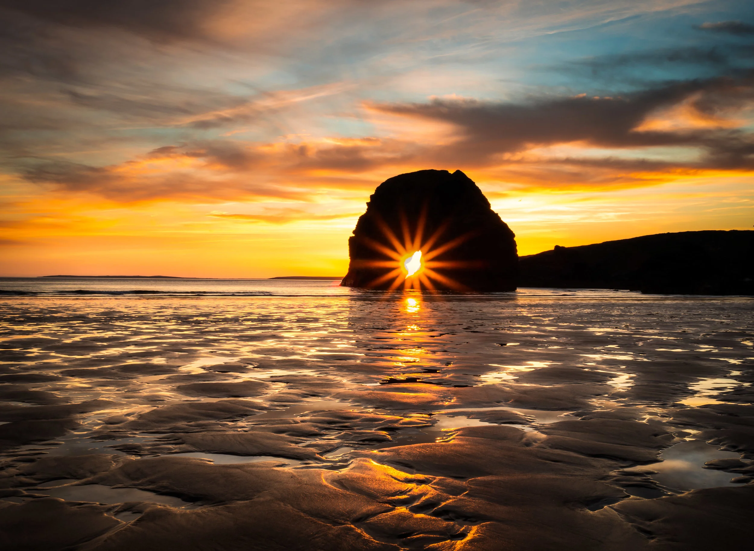 Nuns Beach Sunburst