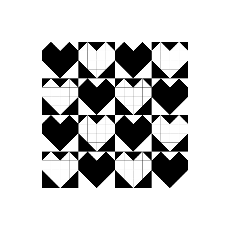 Emotion x Thought x Will x Intention (black)