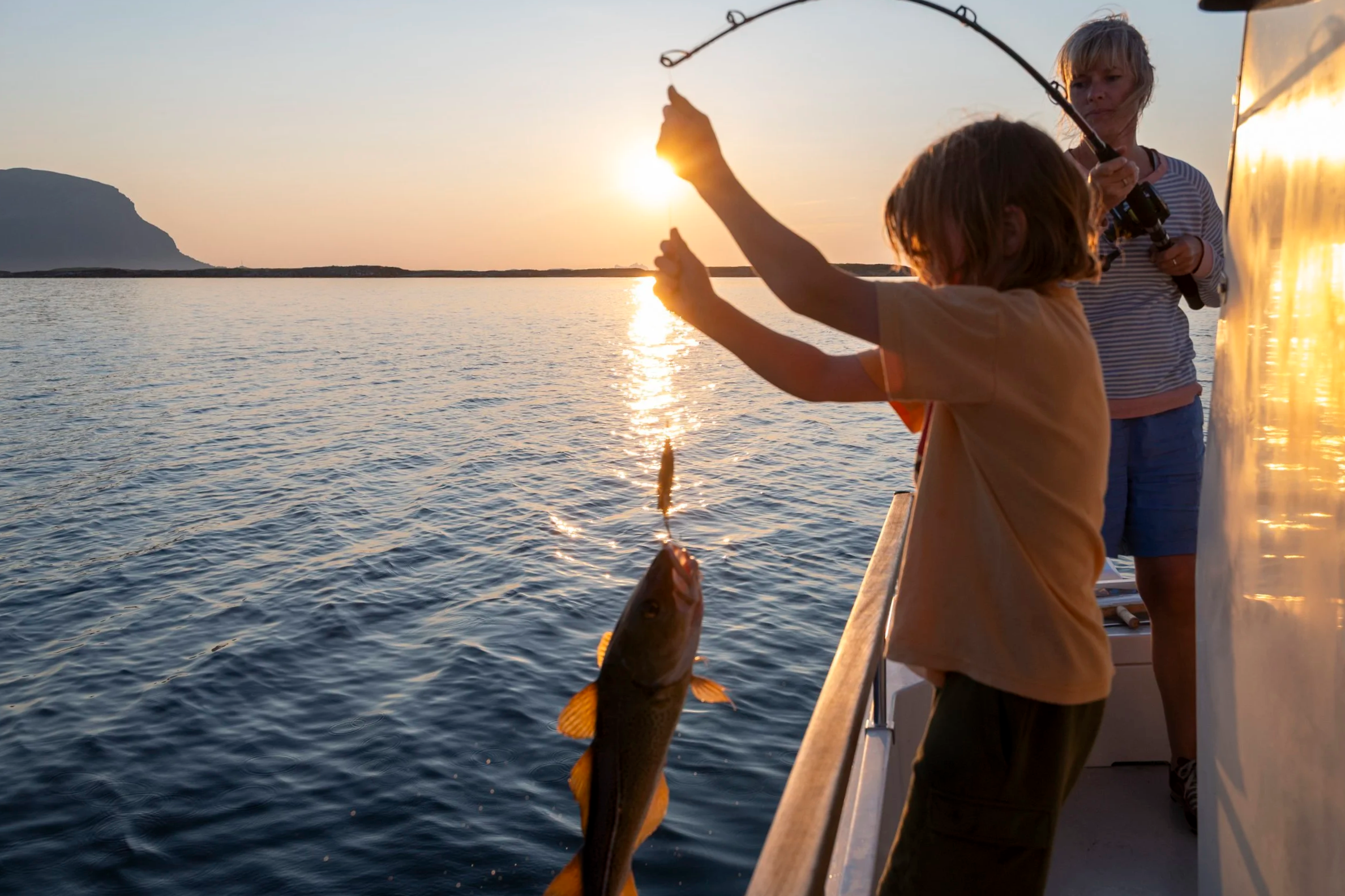 Fisketur med sløyekurs