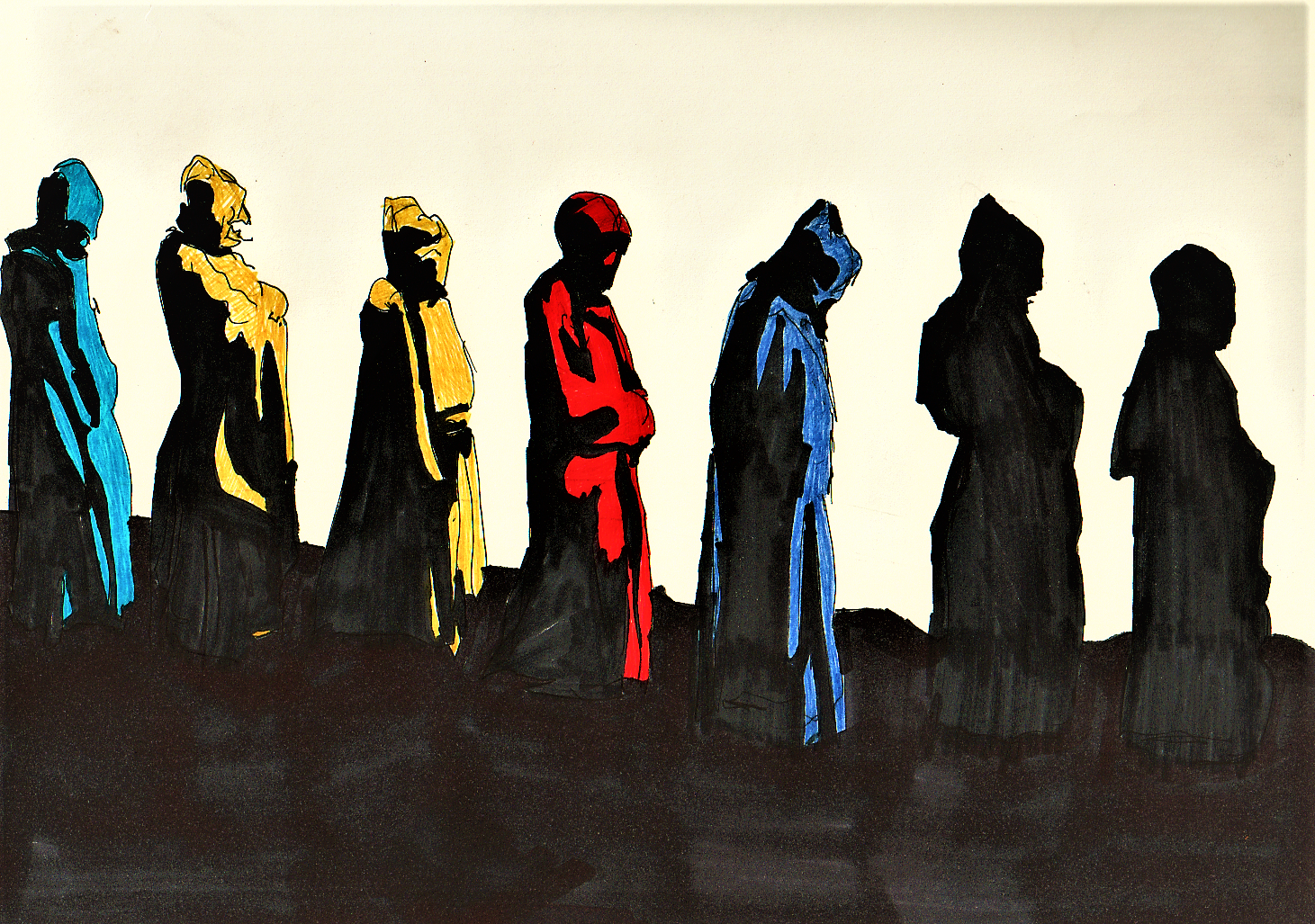 Study For A Procession.png