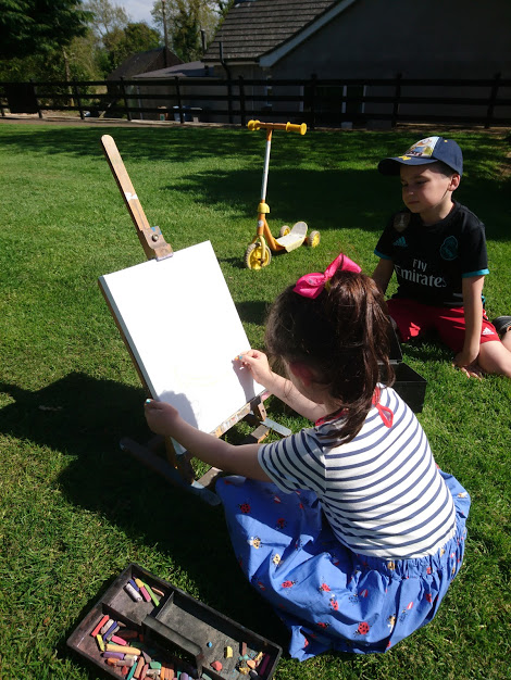 Drawing in the sun