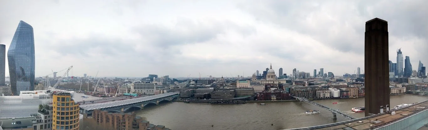 View from Tate Modern .