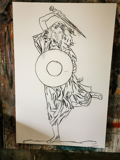 Early stages of “The Brown Bull of Cooley”