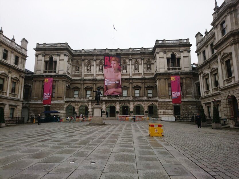 Visit to the Royal Academy, London