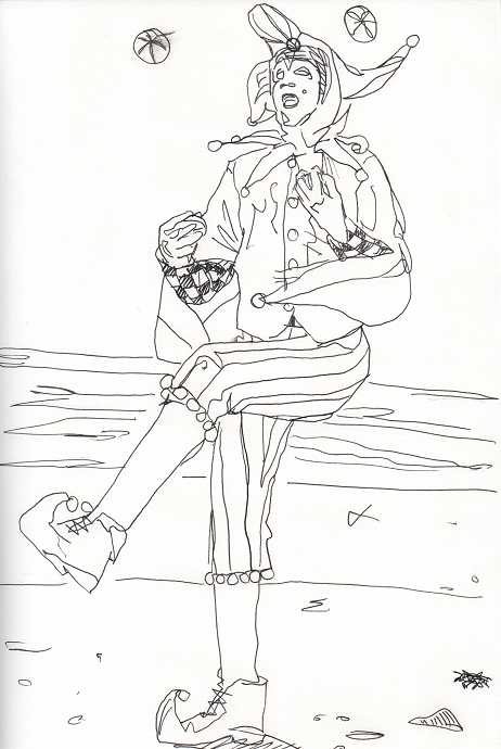 "Juggle at the Beach"