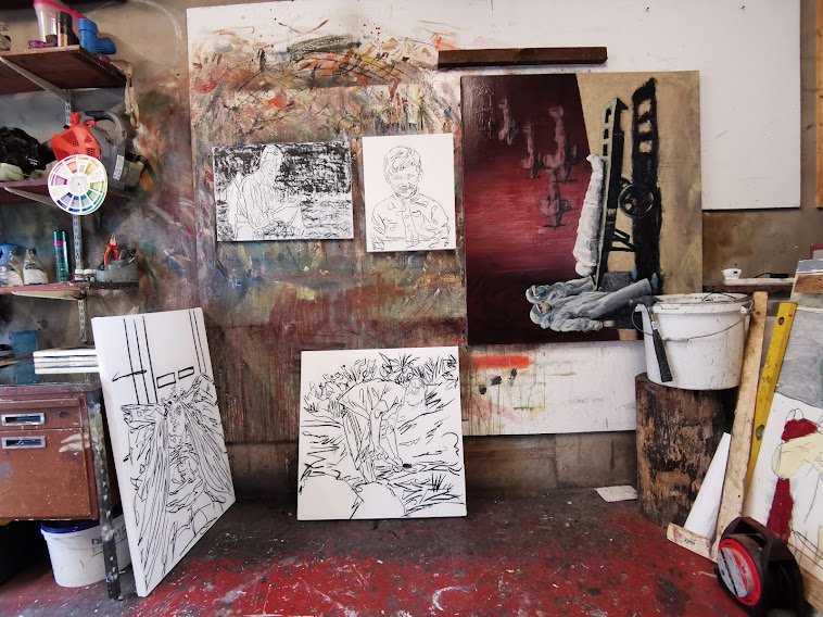 Studio Shot June - with "History Repeating" on right