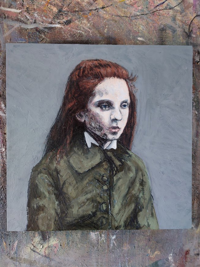 'Girl with Red Hair' finished