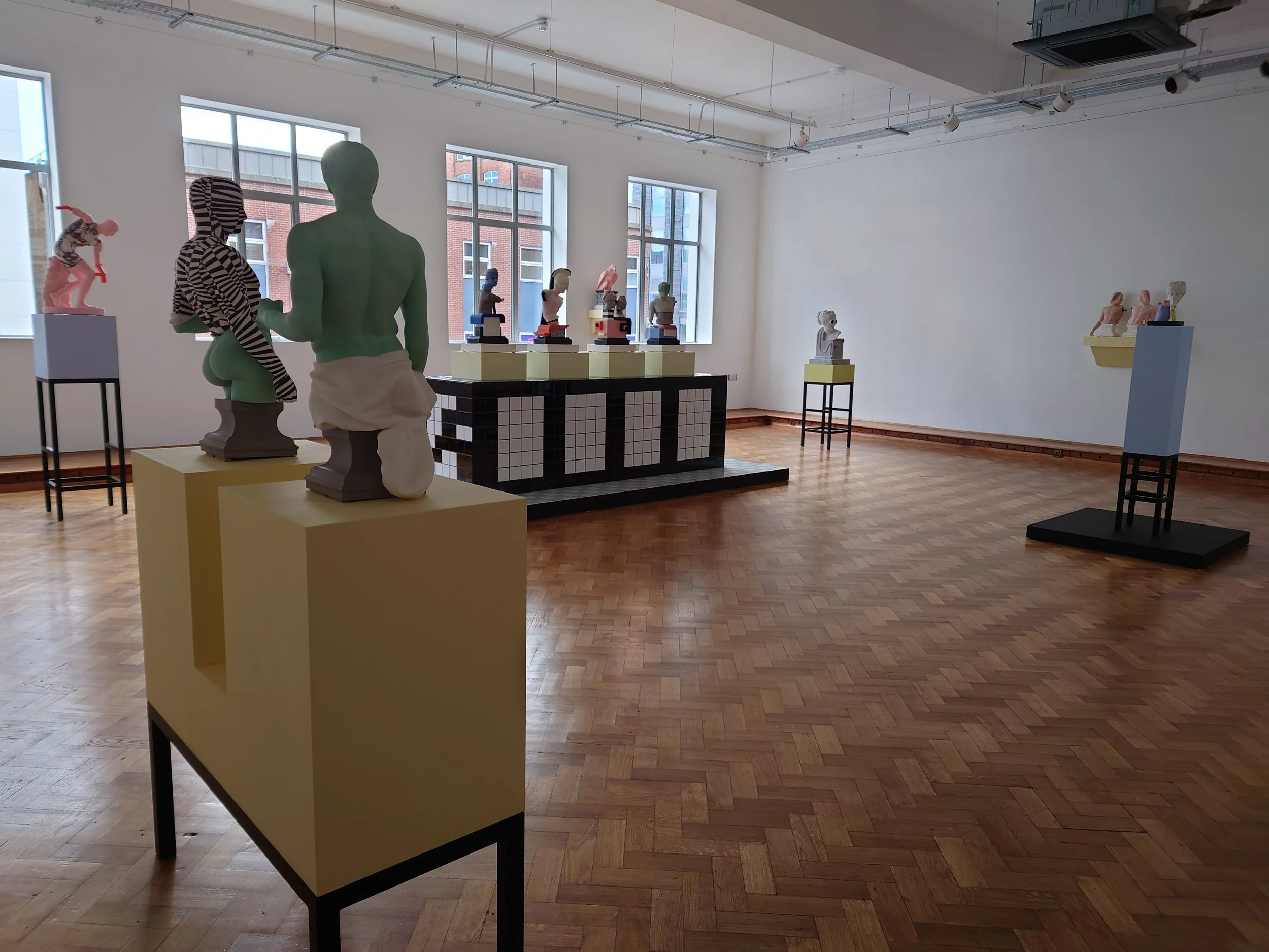 'Decoys + Ghosts' by John Rainey in Golden Thread Gallery