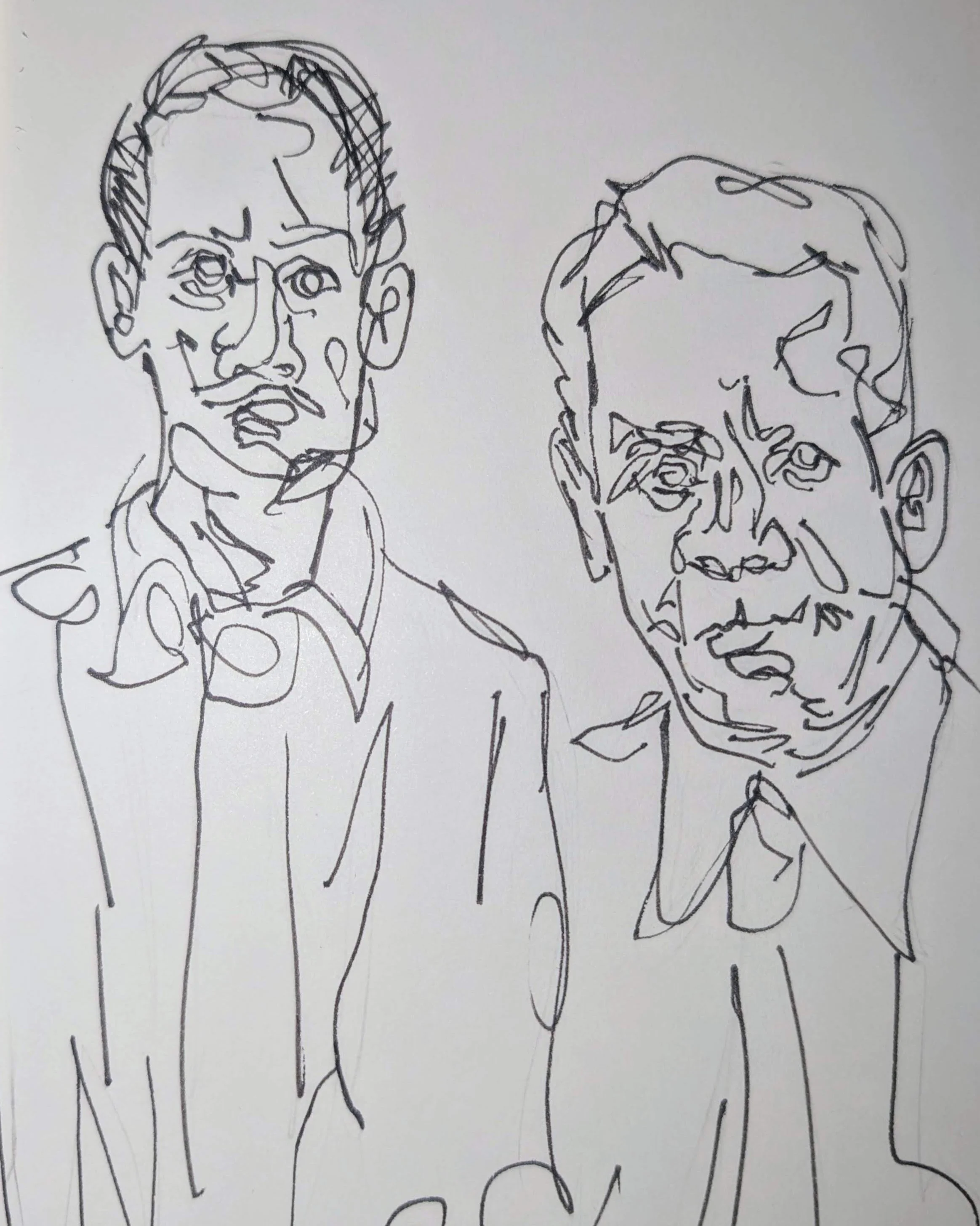 'Dynamic Duo' sketch