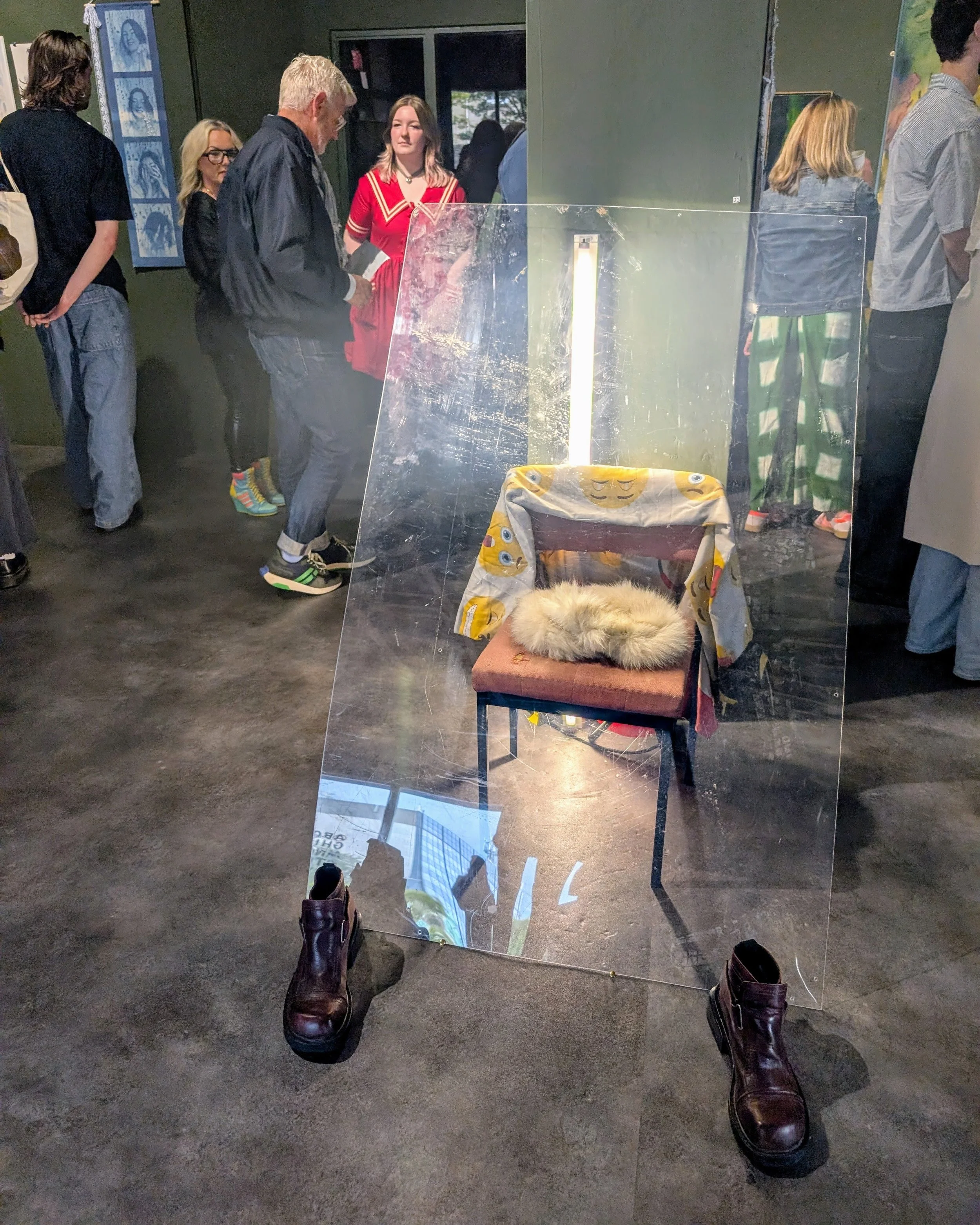 Husk Bennet in 'Shopwork' show at Vault Studios, Belfast