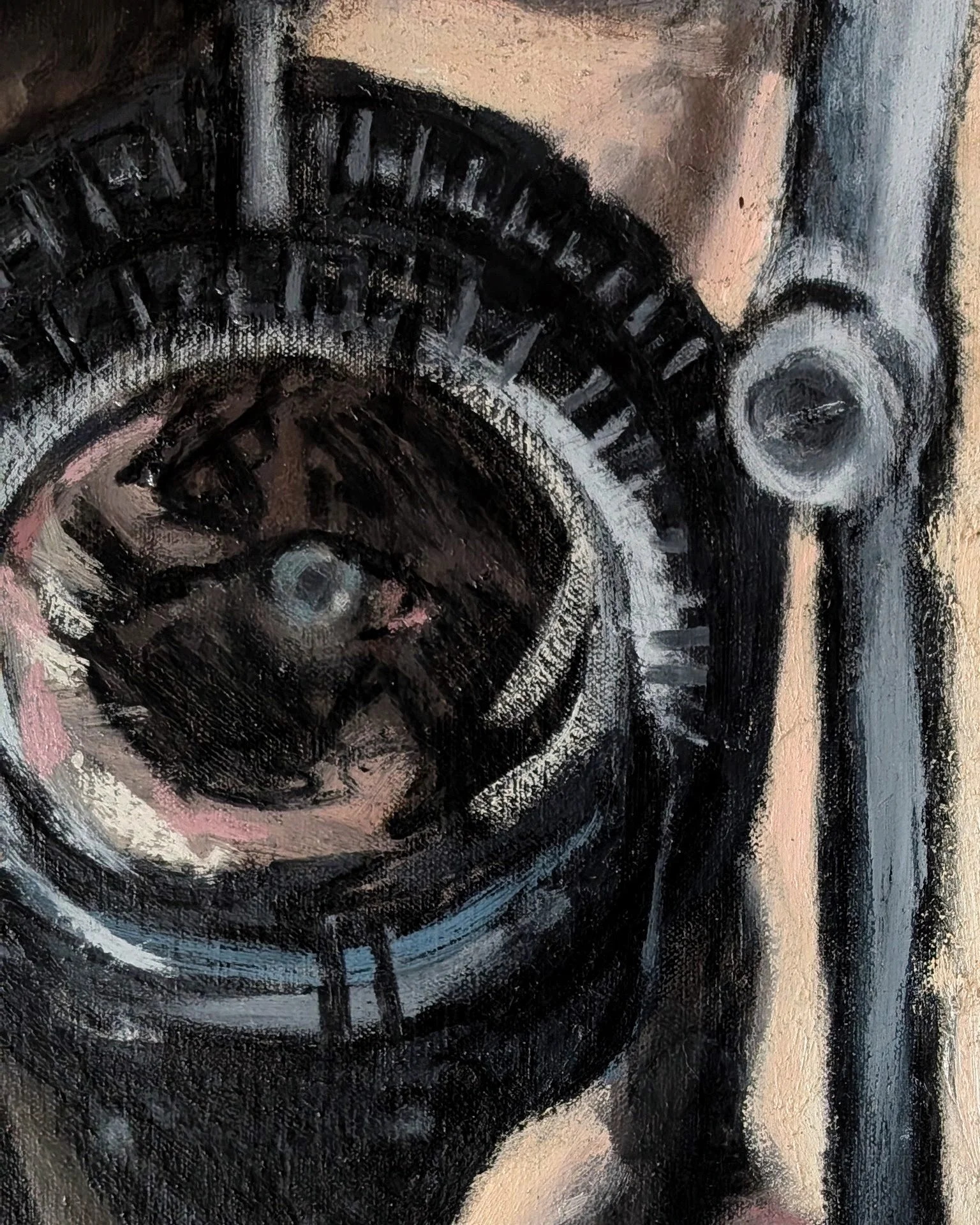 Detail of finished work - 'Better, Worse of about the Same'