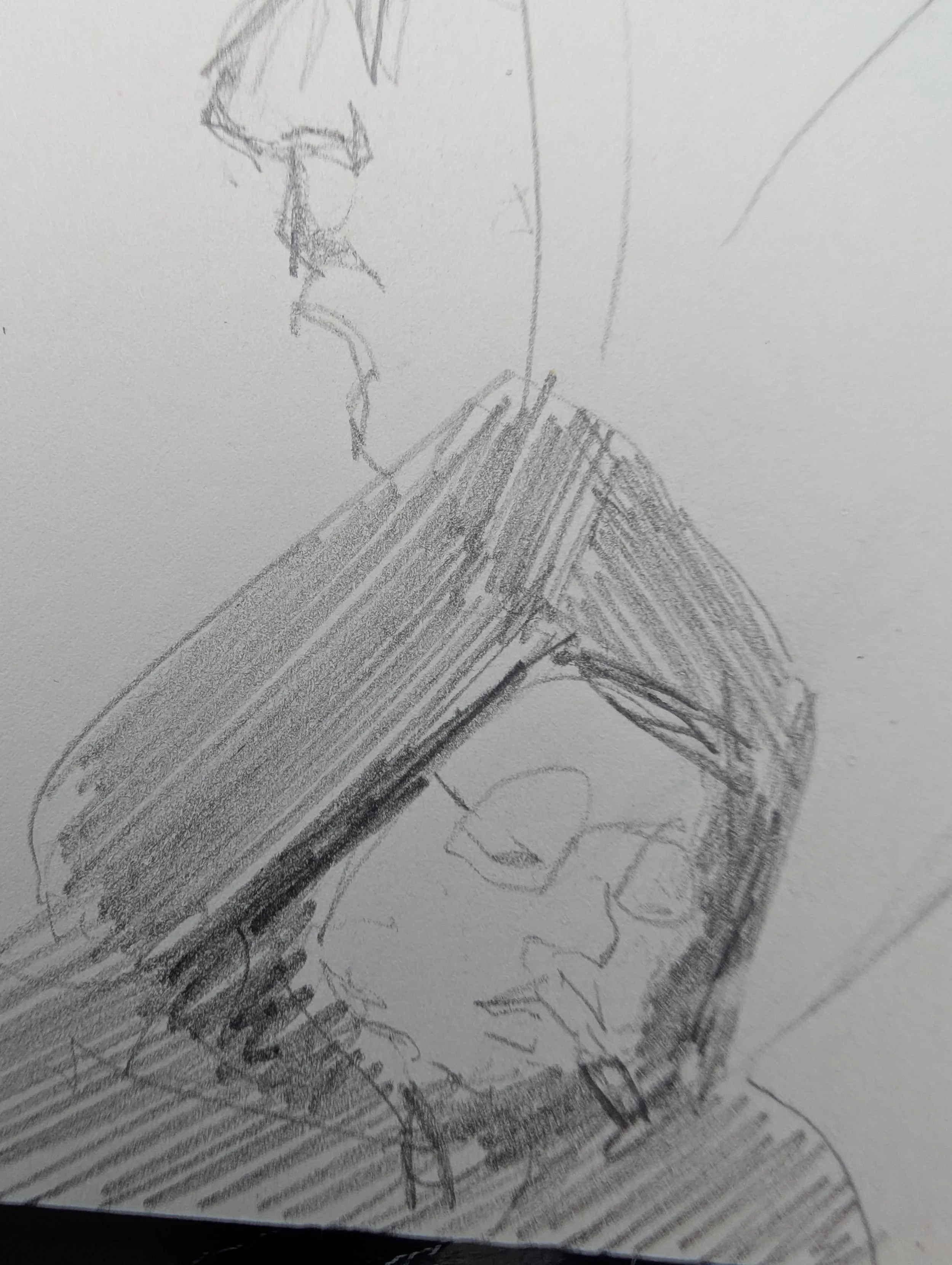 Sketching in the park