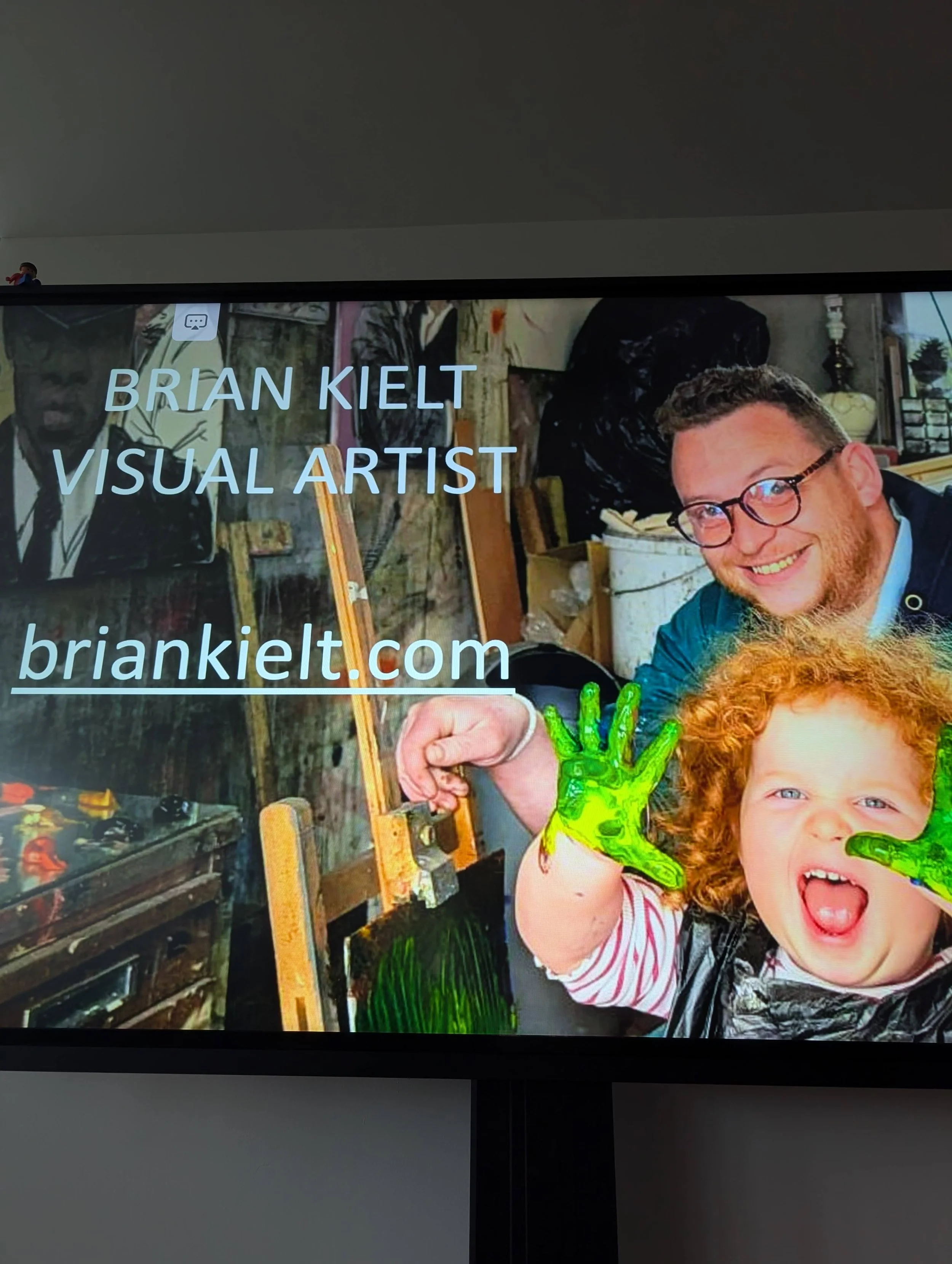 Artist Talk in Banbridge's Southern Regional College campus