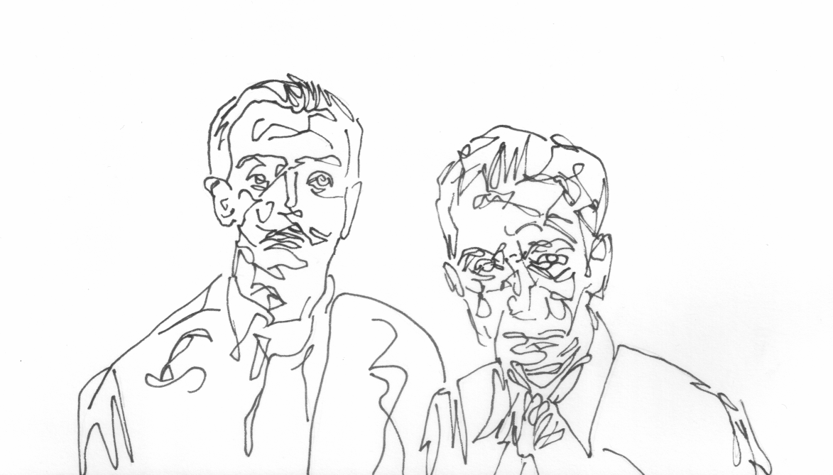 "Dali and Breton Two"