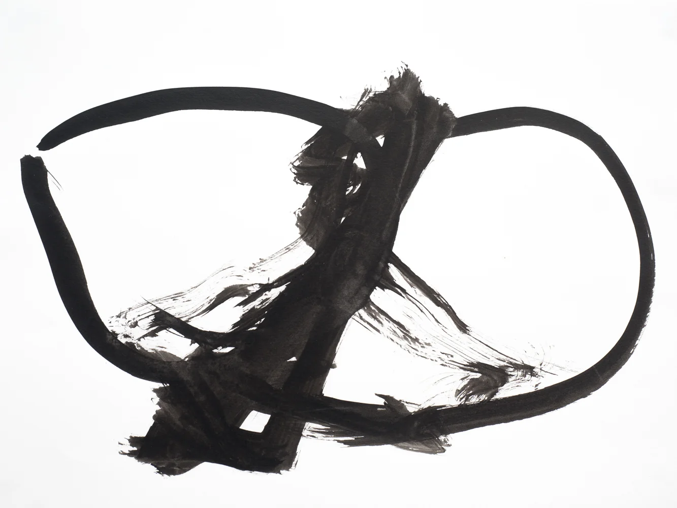   Untitled , 2003  Indian ink on paper  21x29,7cm 