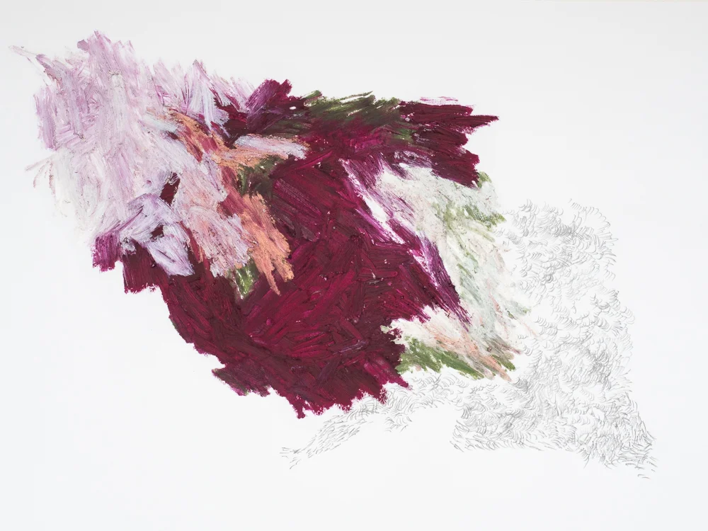   After After Turner  series #38, 2017  Pencil and oil pastel on paper  29,7x42cm 