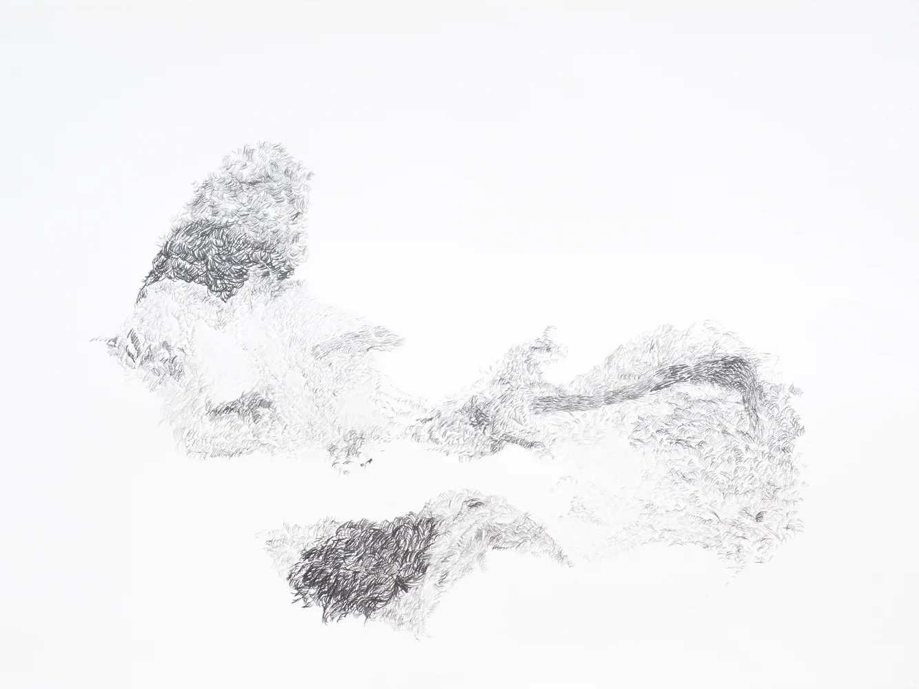   After After Turner  series #12, 2016  Graphite on paper  59,4x84,1cm 
