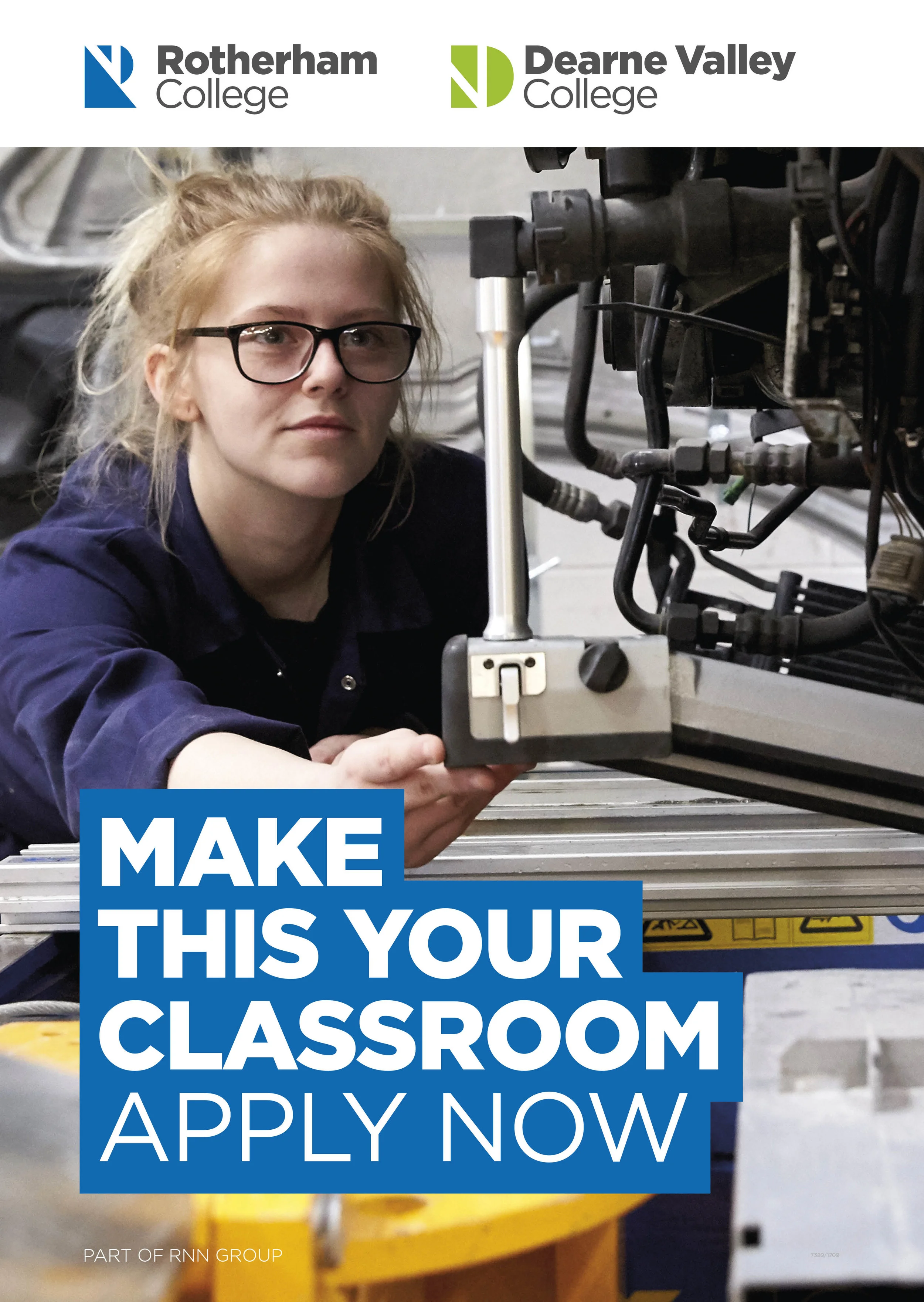 College Advertising Campaign - Graphic Design Sheffield