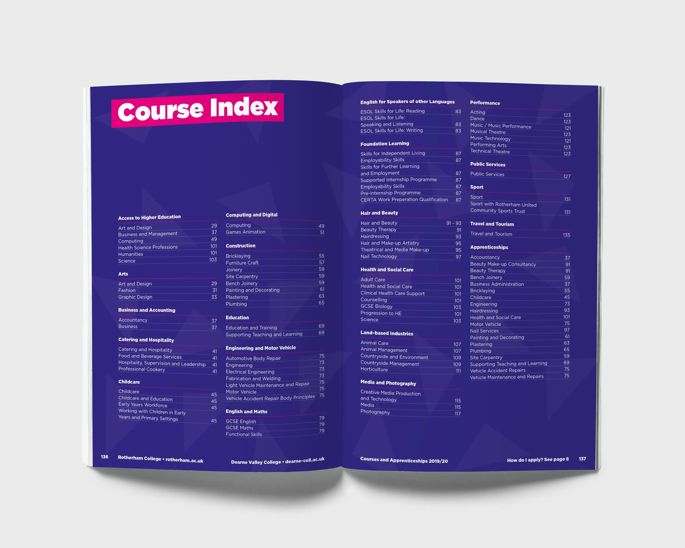 Course Guide Design