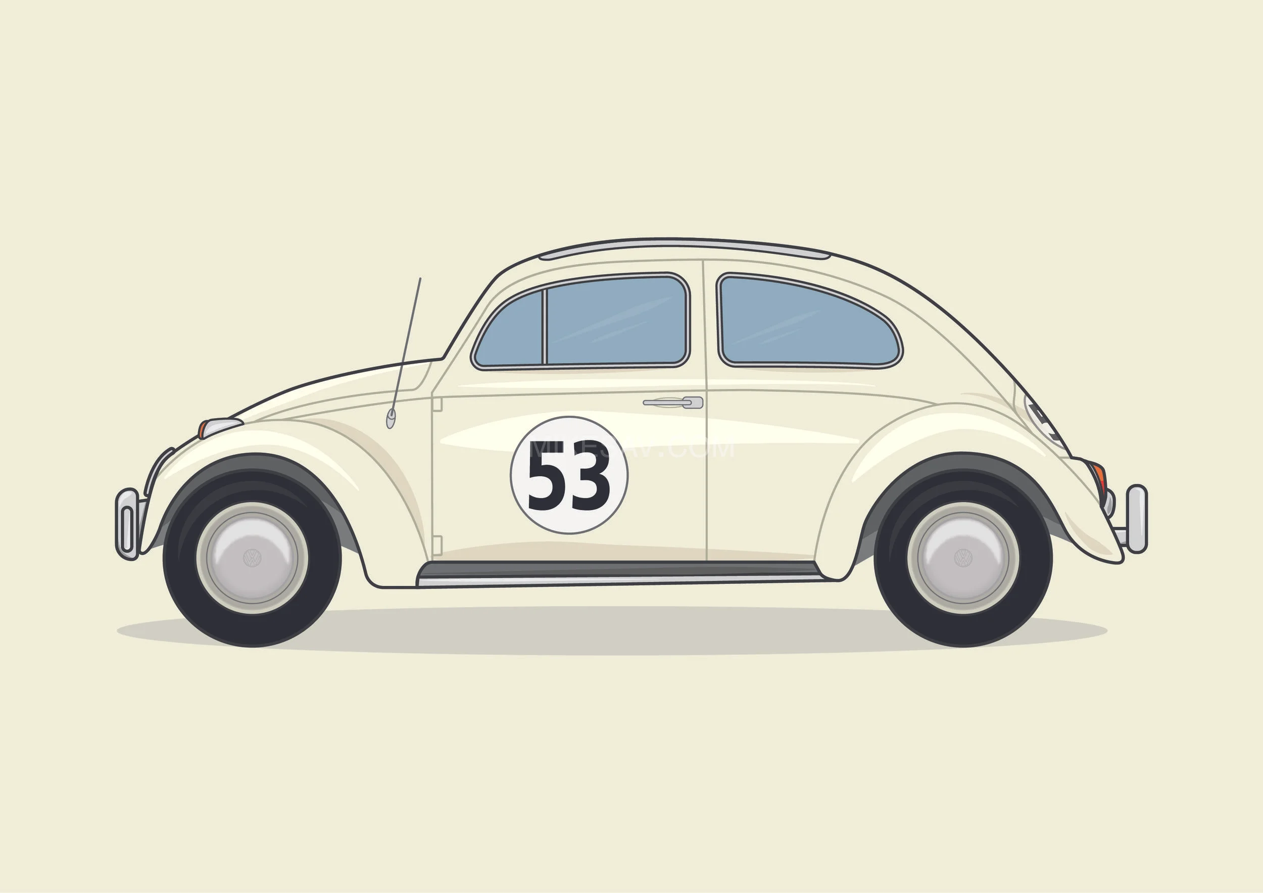 Volkswagen Beetle / The Love Bug (1968) / Director: Robert Stevenson