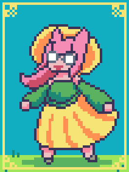 A friend’s character Acacia.