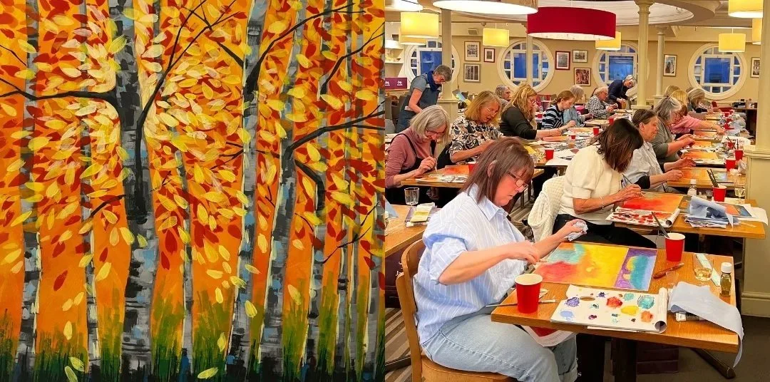 Autumnal Paint-Along with Jarrolds - Introduction to Gouache Painting