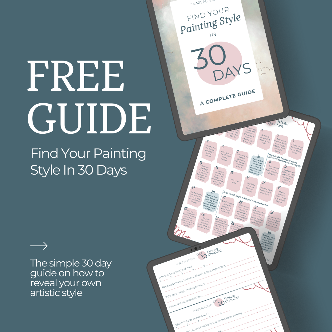 How to Find Your Painting Style in 30 Days | Free Download — The Art Academy
