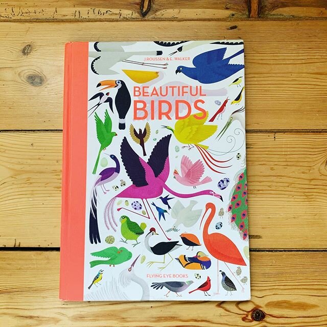 CULTURE: such a simple tip today but look around the house and read/re-read all those lovely books you&rsquo;ve been meaning to. Our kids have amassed a vast collection of books over the years, with some gems like this graphic dream, Beautiful Birds 