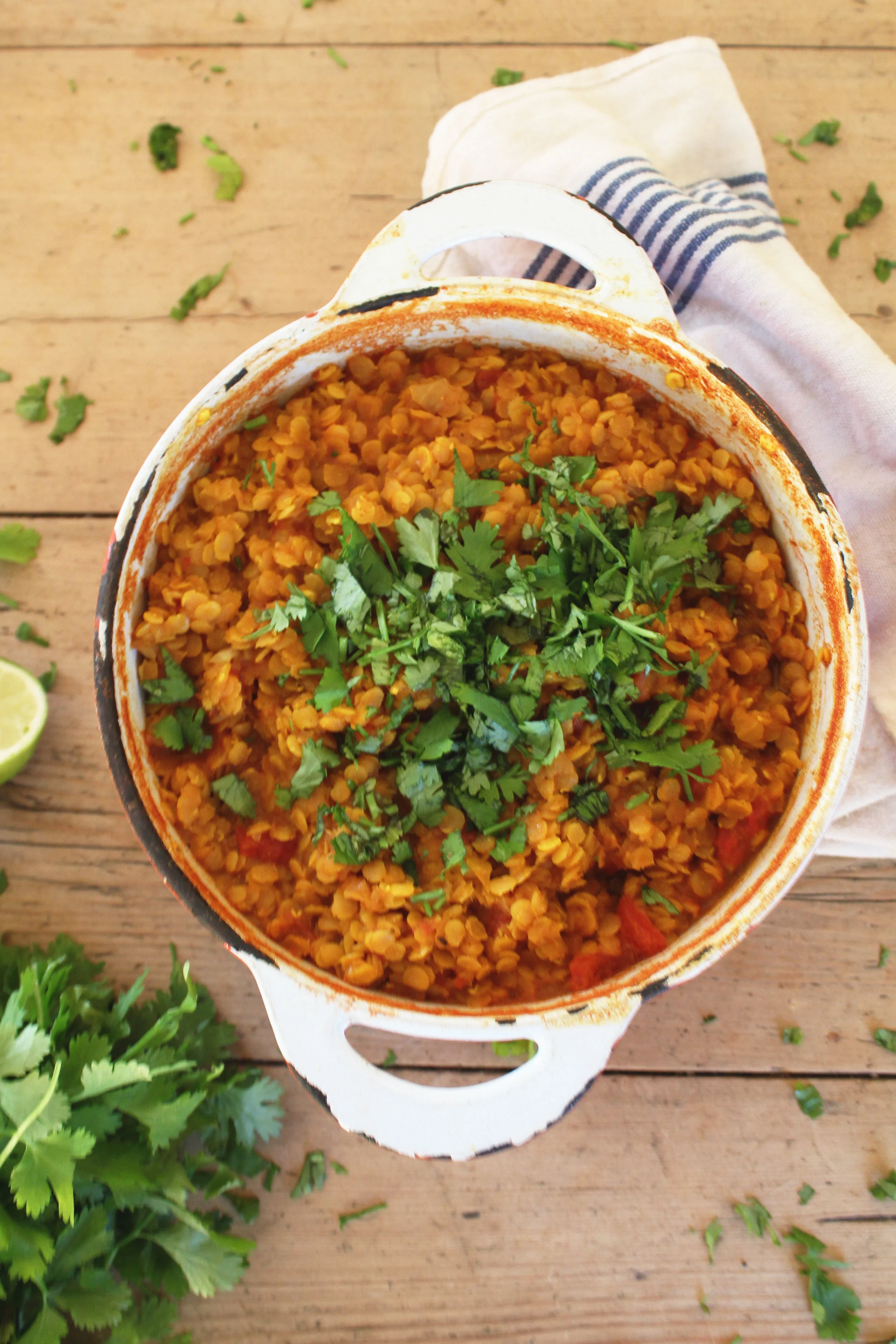 Red Lentil Dahl Madeleine Olivia