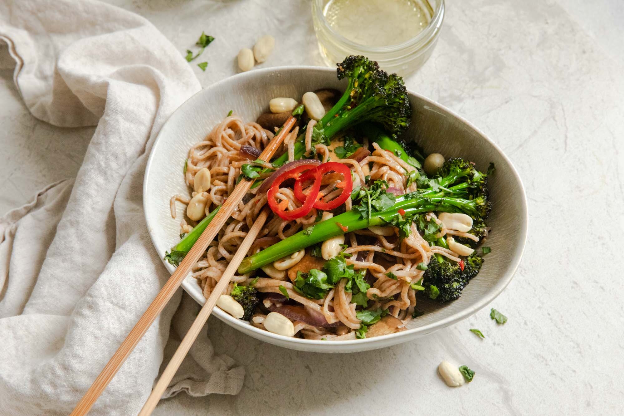 A STAPLE STIR FRY USING EXTRA SPECIAL BROCCOLI AND MUSHROOMS TO DEIGHT YOUR TASTEBUDS - prep time 5 mins total time 20-30 mins serves 2-3