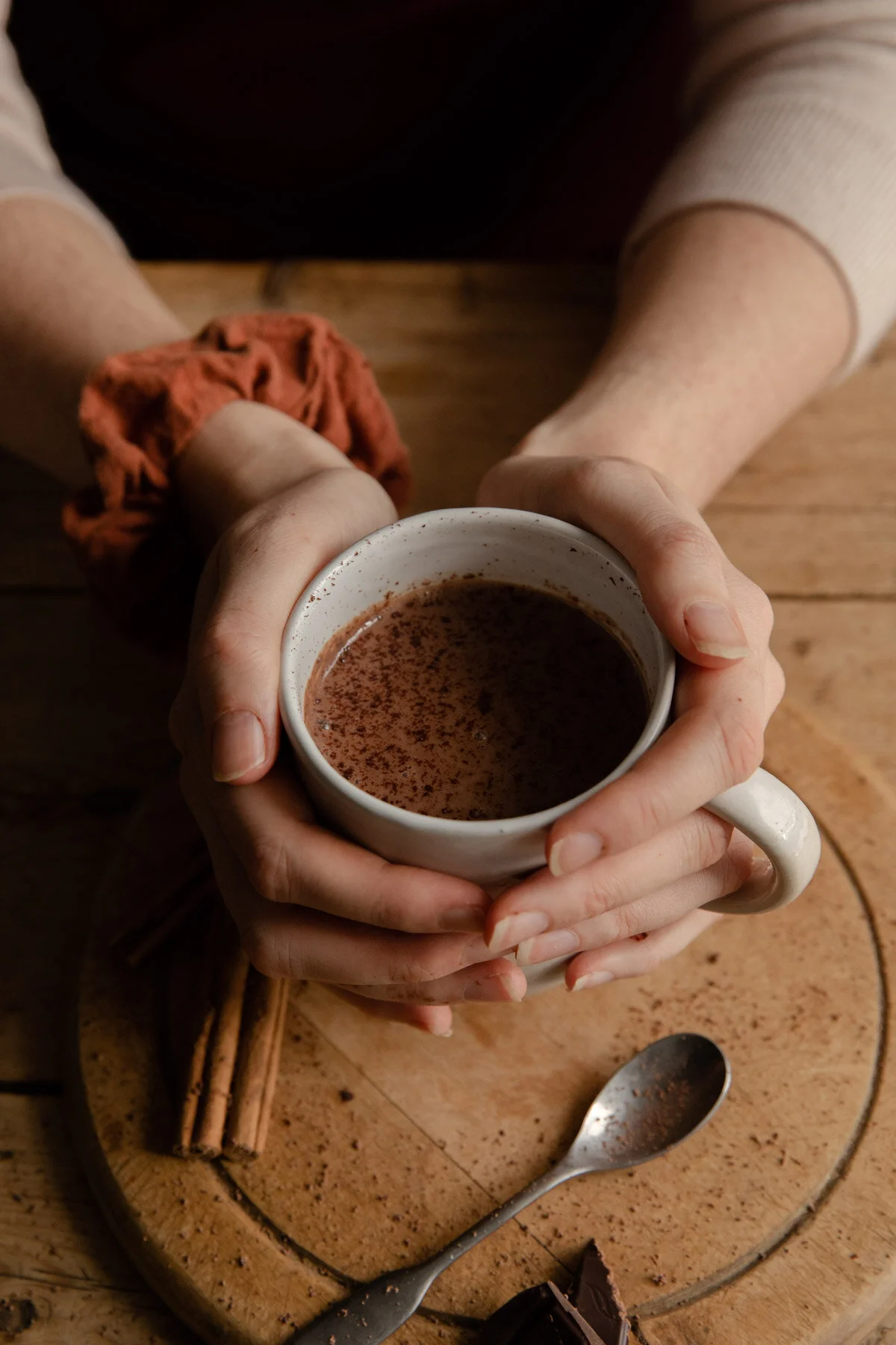 3 ingredient vegan hot chocolate