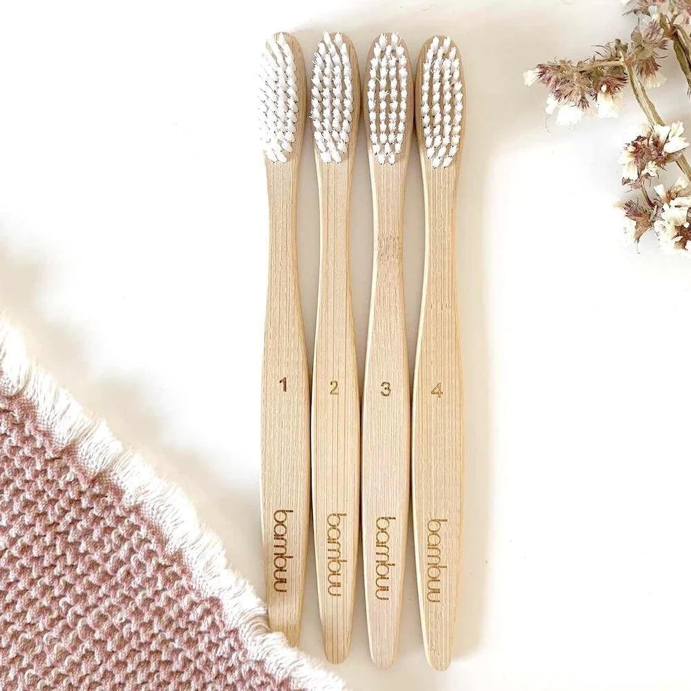 Bamboo toothbrushes - zero waste products to save money