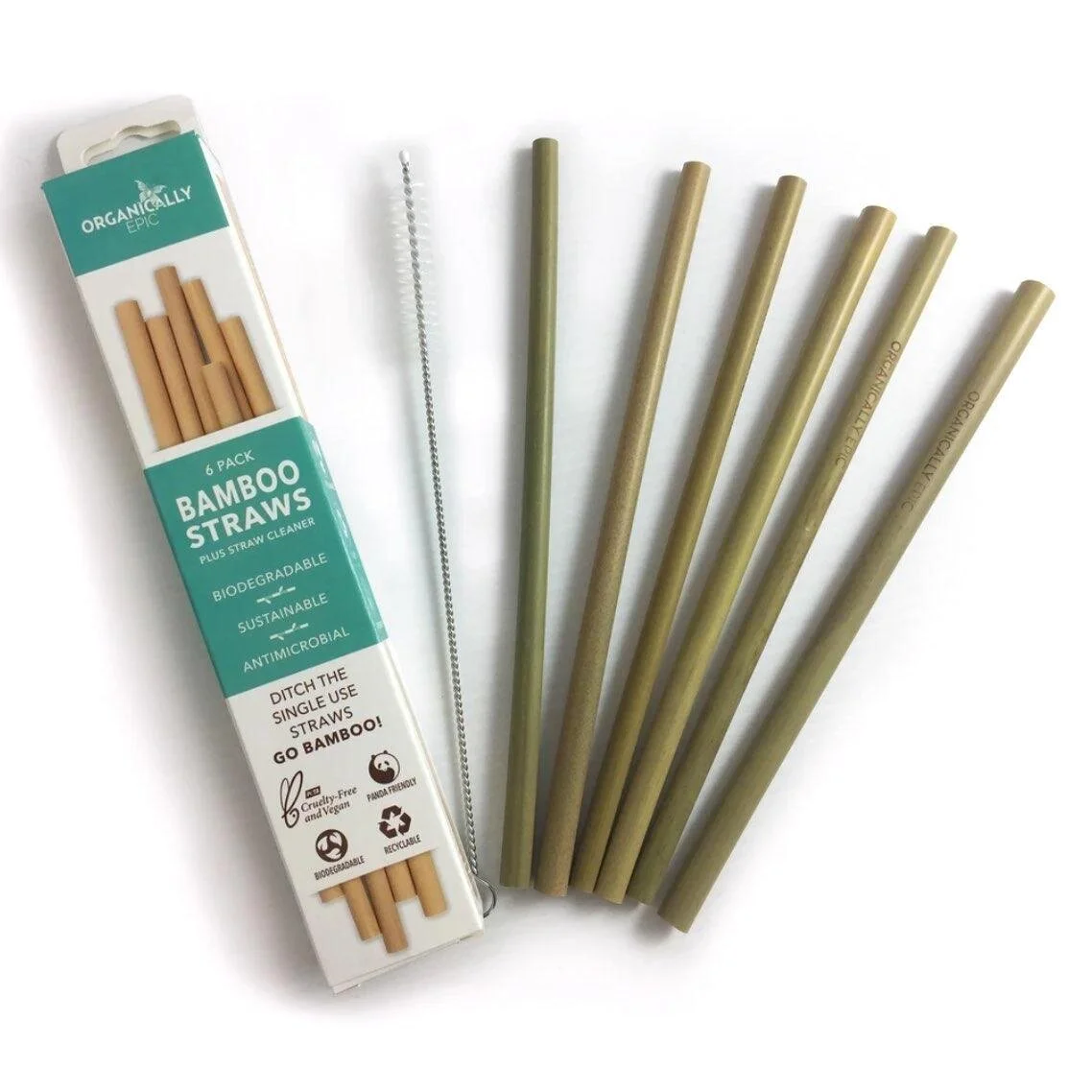 Zero waste products to save money - bamboo straws