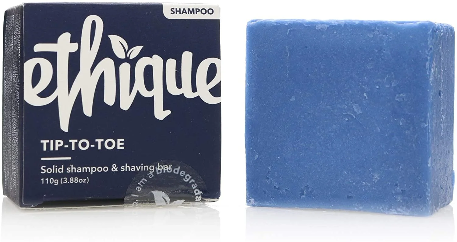 Ethique shaving bar - zero waste products to save money