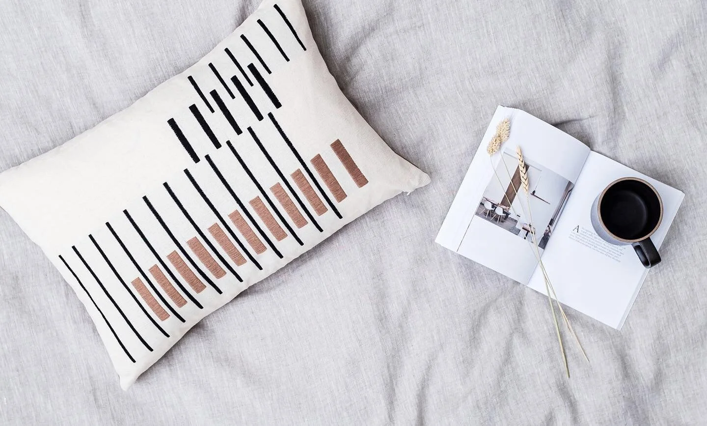 Sustainable home brand: Collective Stories - Best for: Cushions, Baskets