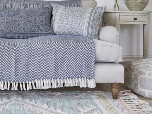 Weaver Green - Best for: Blankets, Rugs, Cushions, Footstools