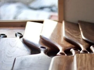 Sustainable home brand: Head & Haft - Best for: Lighting, Stools, Chopping Boards