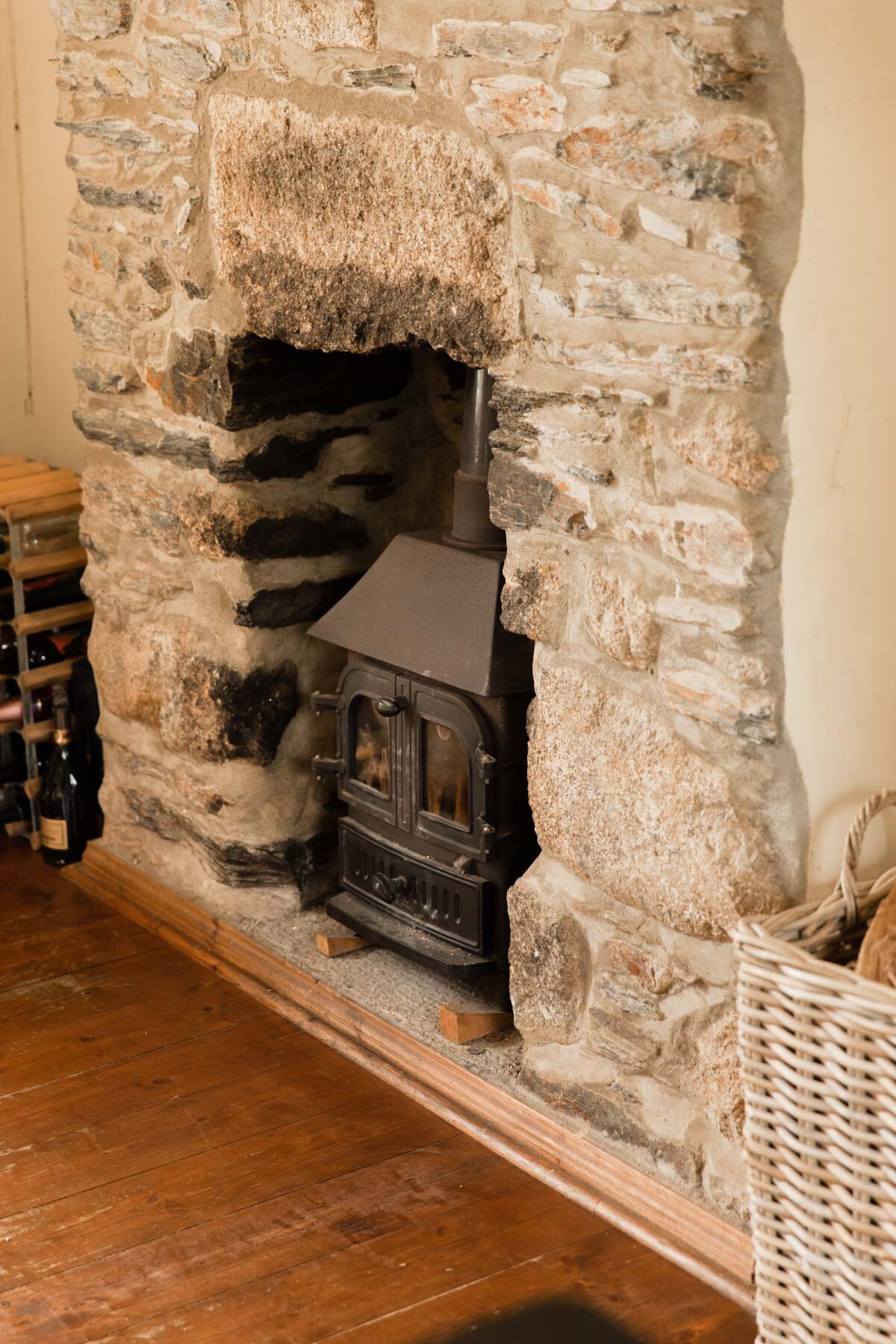 Georgian country house tour - fireplace