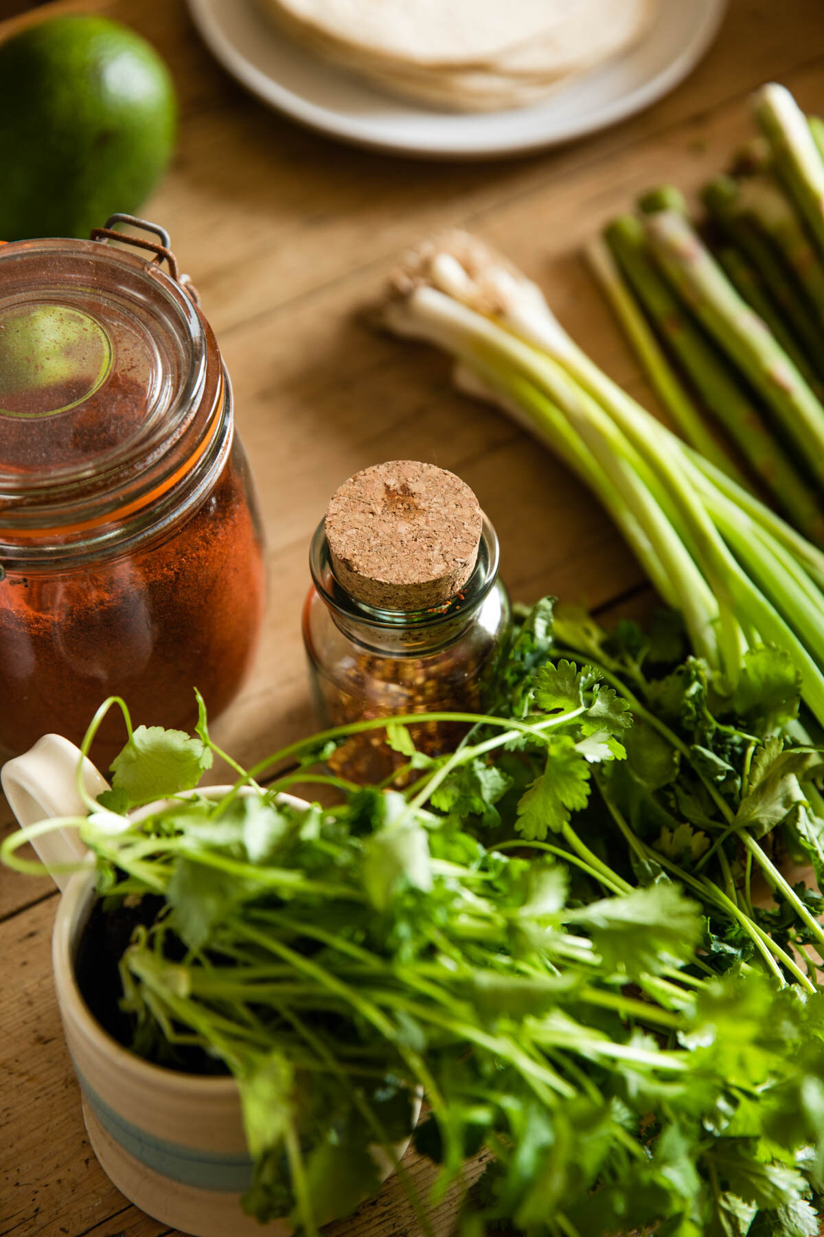 Asparagus and Mushroom Tacos — madeleine olivia
