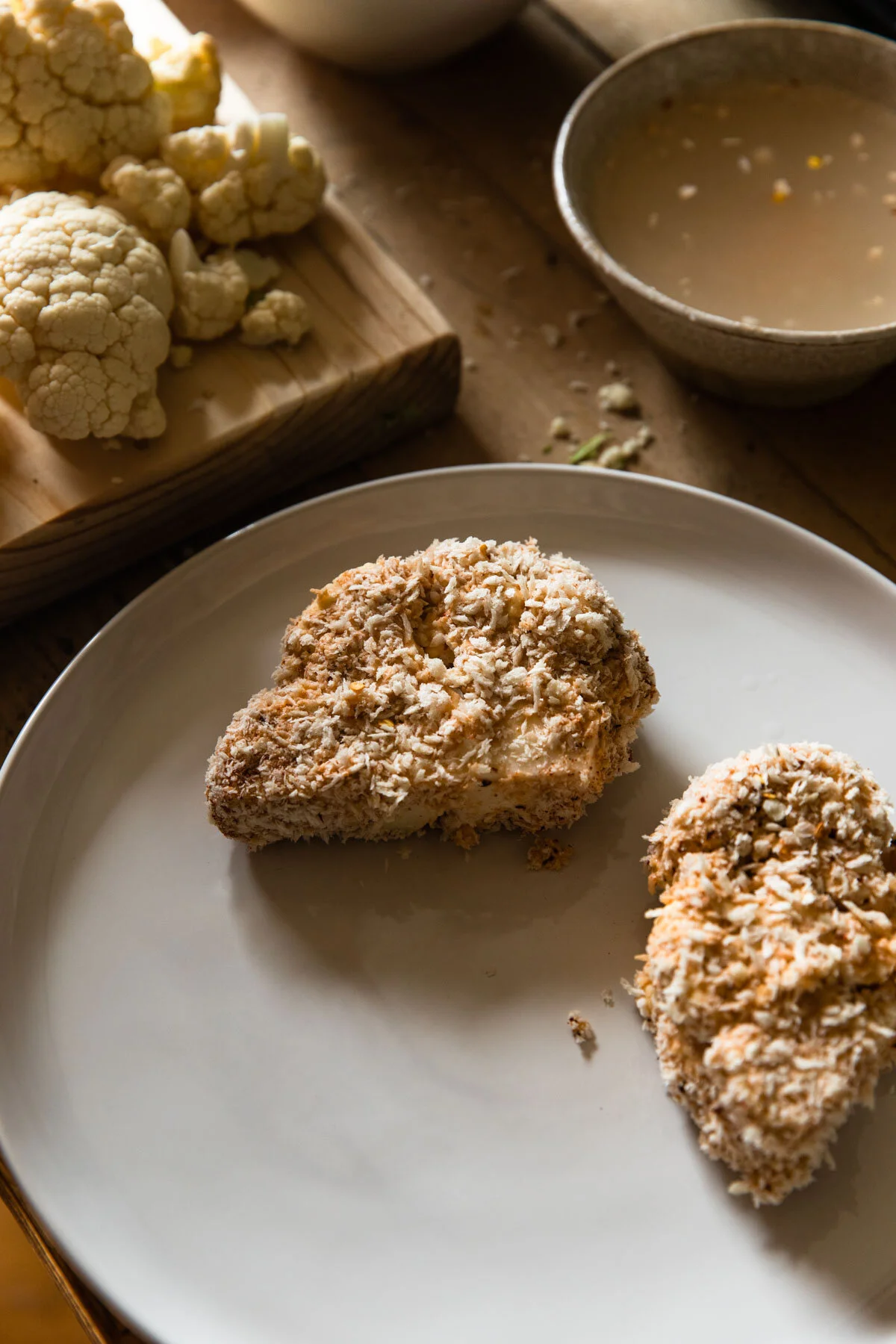 Spicy Cauliflower Burgers — madeleine olivia