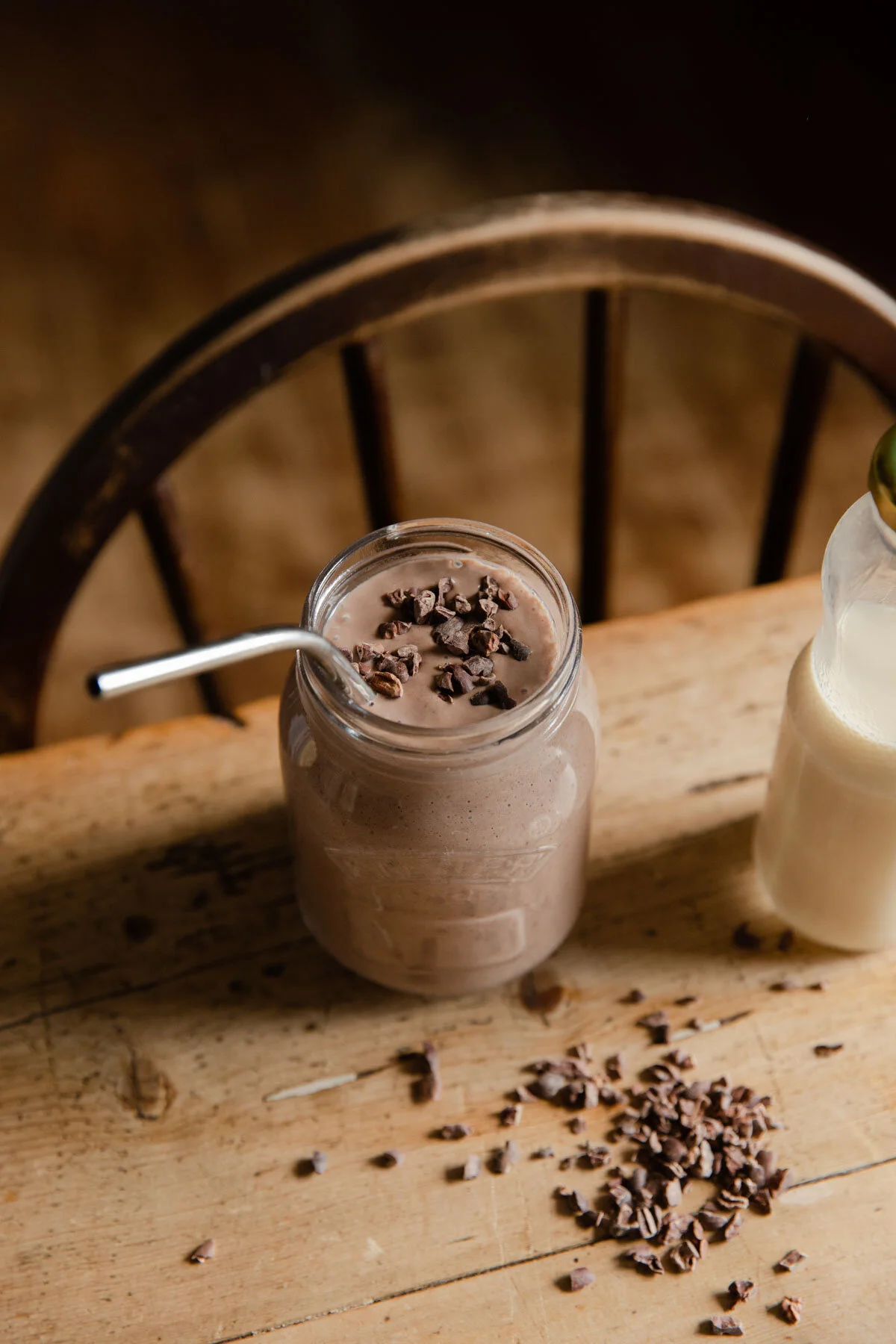 Vegan Chocolate Smoothie (No Banana!) — madeleine olivia